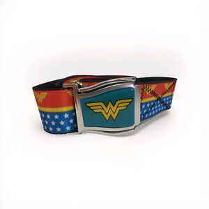 Wonder Women DC Comics Seatbelt Crosscheck Flight Belts Adjustable 70s Icon Cool